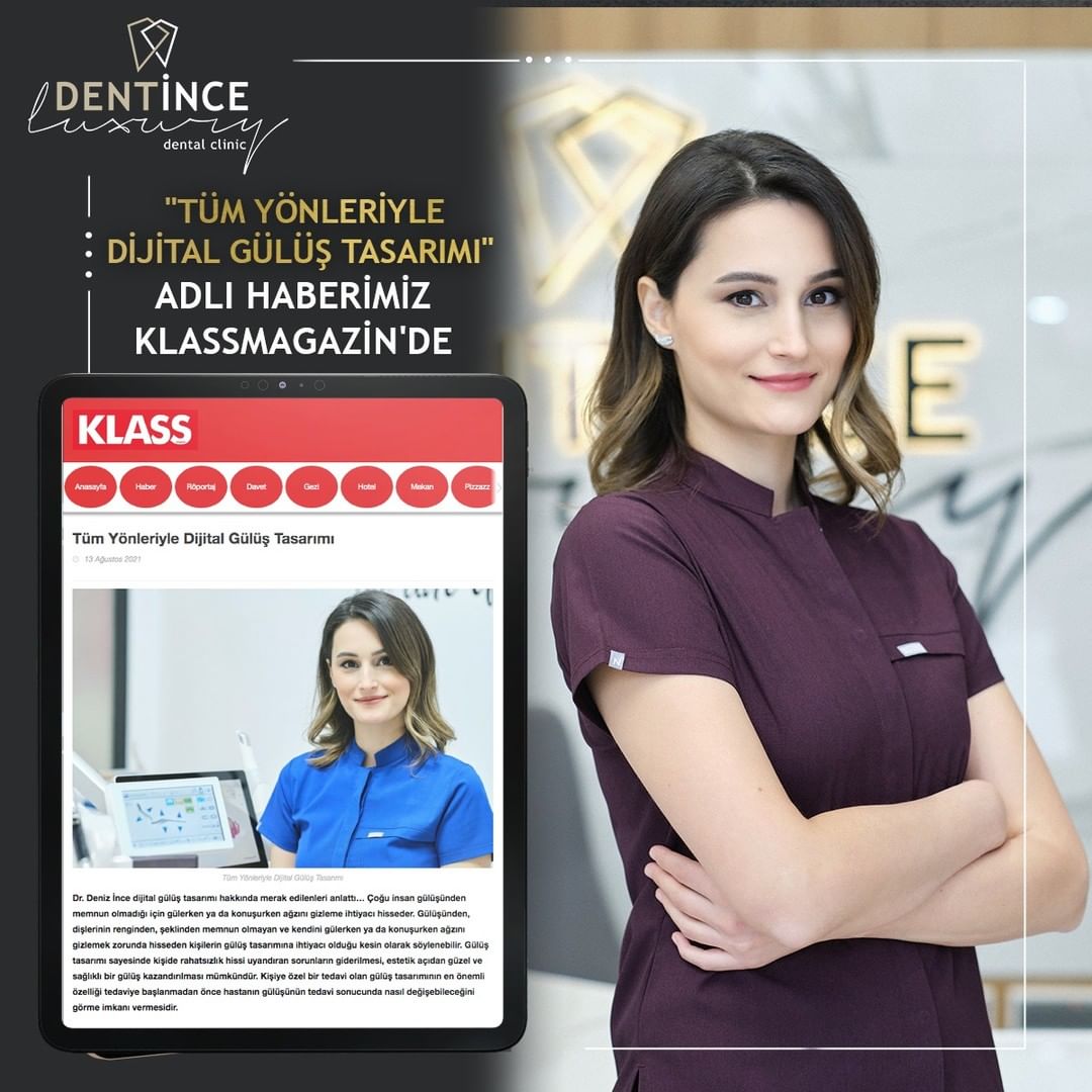 KLASS MAGAZİN — Tüm yönleriyle dijital gülüş tasarımı yayın görseli